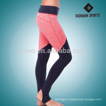 Vente chaude fitness porter de haute qualité serré yoga pantalons pantalons de sport